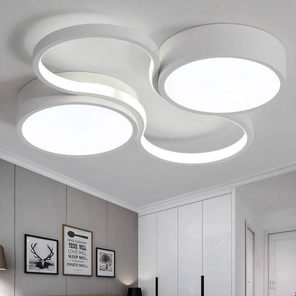 LED Ceiling Light Circular Bedroom Light Nordic Modern Minimalist Gold Light Luxury Style Room Lighting Fixtures