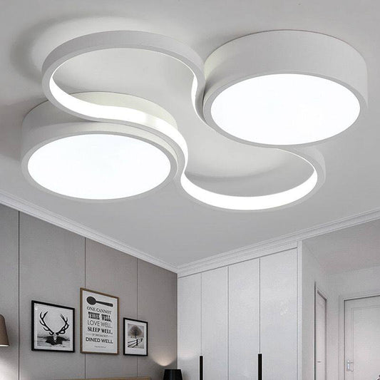 LED Ceiling Light Circular Bedroom Light Nordic Modern Minimalist Gold Light Luxury Style Room Lighting Fixtures