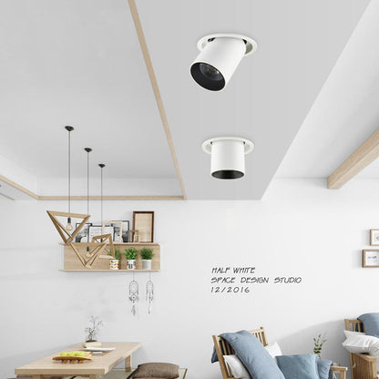 NEW LED spot lights embedded ceiling lamp 12W 10W 7W living room simple Nordic Adjustable and Rotate CREE COB downlight