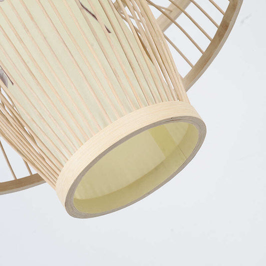Bamboo Lanterns Restaurant Simple Tearoom Home Stay Chandelier