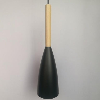 Wood Pendant Lights E27 LED Modern Hanglamp Nordic Lamp Living Room Restaurants Kitchen Dining Bar Droplight