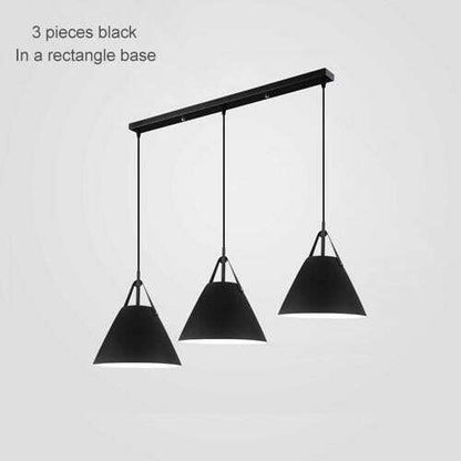 Nordic Restaurant Pendant Lights LED Handlamp Indoor Dinning Room Lamp Home Lighting Single-Three Heads Lamparas E27 AC110-220V