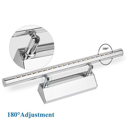 Modern Led Mirror Light 3W 5W 7W Waterproof Wall Lamp Bathroom Lighting Wall Mounted Industrial Stainless Steel