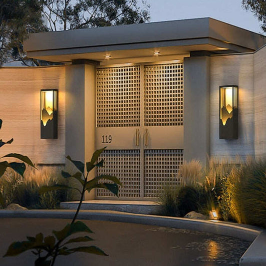 Solar LED Outdoor Light Waterproof Garden Decoration Lamps for Balcony Courtyard Street Wall Lighting Outdoor Luminaires
