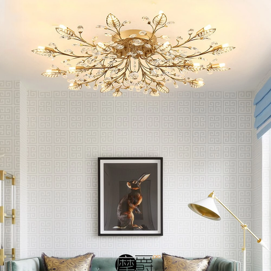 G9 Led Nodic Iron Glass Crystal LED Lamp.LED Light.Pendant Lights.LED Pendant Light.Pendant Lamp For Foyer Bedroom