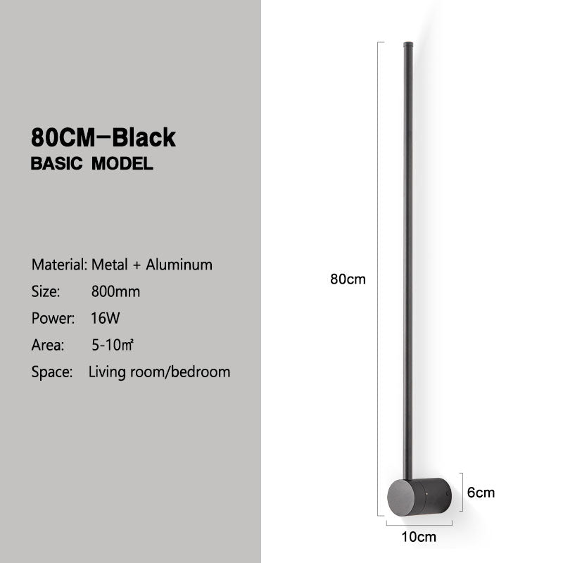 360 Degree Rotation LED Wall Lights Interior Wall Lamps Living Room Bedroom Indoor Wall