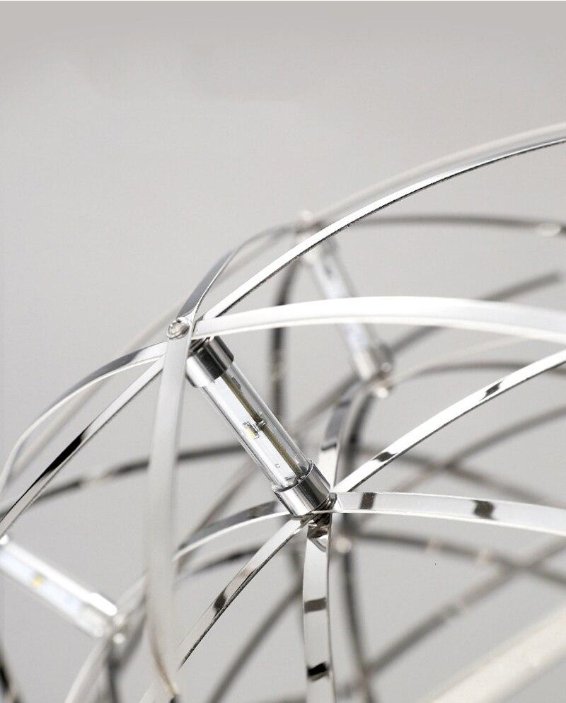 Industrial Loft Iron Ball Sparking Pendant Light LED G4 Modern Nordic Hanging Lamp For Living Room Lobby Hotel Restaurant Cafe