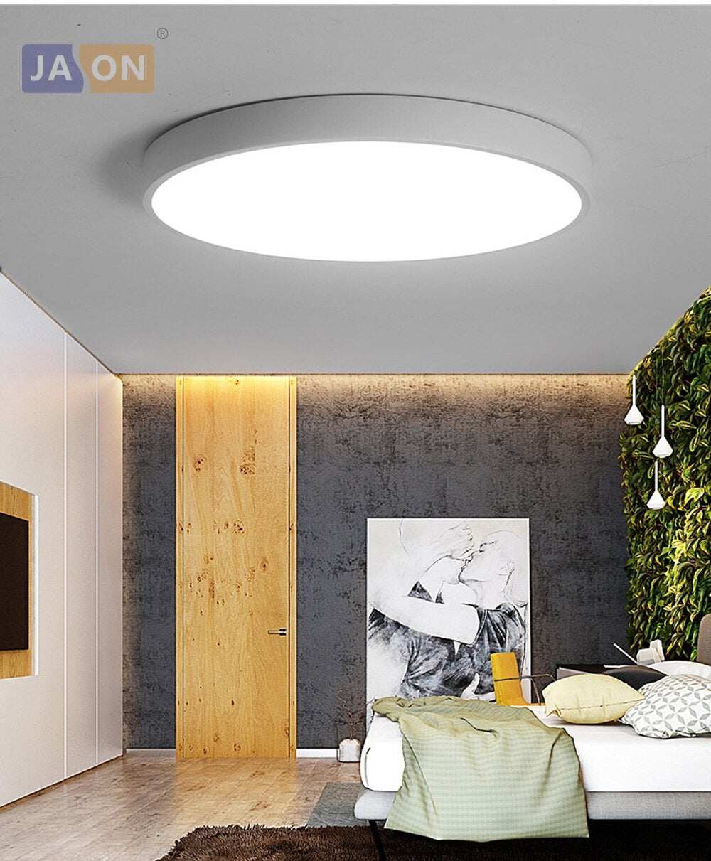 LED Modern Acryl Alloy Round 5cm Super Thin LED Lamp.LED Light.Ceiling Lights.LED Ceiling Light.Ceiling Lamp For Foyer Bedroom