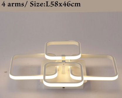 Modern Led Ceiling Light Modern Led Ceiling Lamp Living Room Dining Room Kitchen Bedroom Led Lustres Home Indoor Lamps