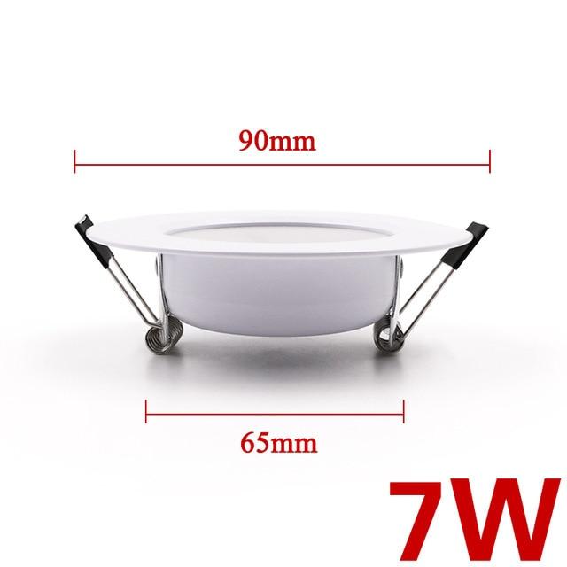 LED Downlight  Spot LED downlight Dimmable 5W 7W 9W 12W 15W Recessed in LED Ceiling Downlight Light Cold Warm white  Lamp