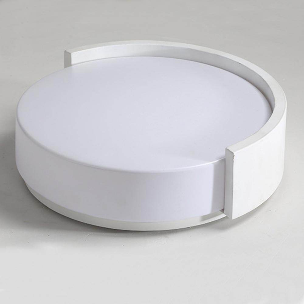 Modern LED Ceiling Light Lamp Dimmable Round Multicolor Lighting Fixture Bedroom Kitchen Surface Mount Living Room White Black