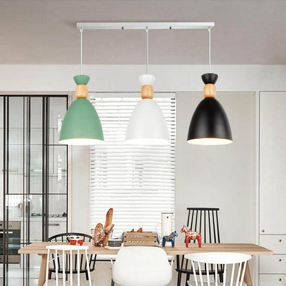 LED Pendant Lamp Modern Hanging Lights Pendant Lighting Wood Modern Lighting For Restaurant Pendant Lighting Dining Room Bedroom