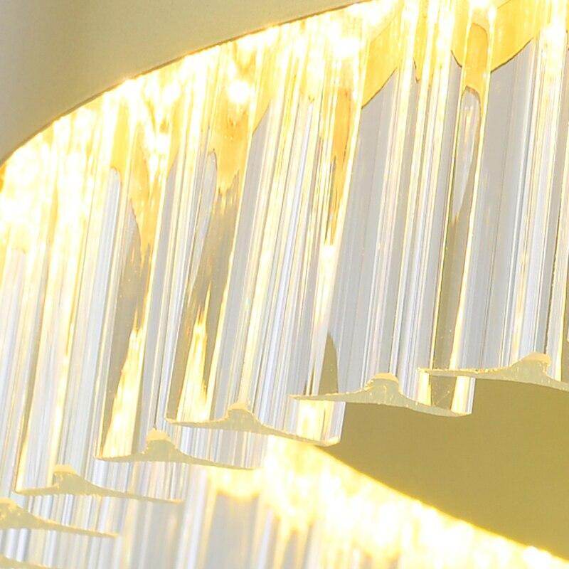 Luxury Crystal Pendant Light Living Room Led Pendant Lamps Dining Room Modern Hanging Lighting Bedroom Crystal Kitchen Fixtures