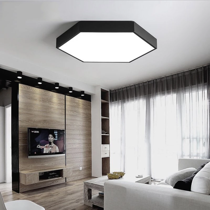 Luminaires Modern Led Ceiling Light For Living Room Bedroom Black&White Simple Ceiling Mounted Home Ceiling Lamps 5CM Thin