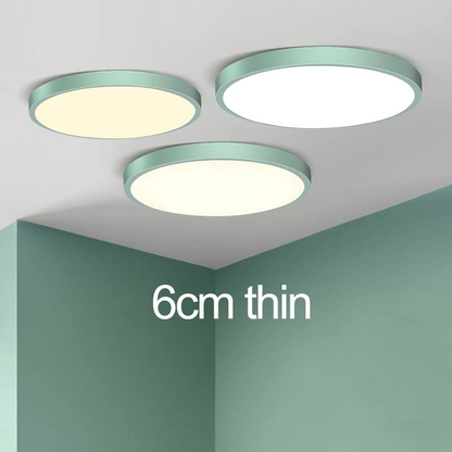 Led Ceiling Light Round Super Thin Ceiling Lamp For Foyer Bedroom Living Room Bathroom Modern House Lighting Fixture Macaroon