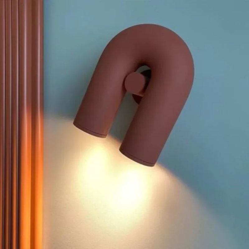 Led Wall Lamp U-shaped Background Beside Light Designer Minimalist Lighting Living Room Sofa Nordic Staircase Corridor Lights