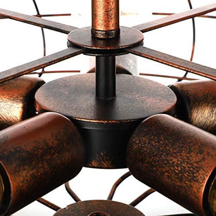 Vintage Industrial Wind Suction Top Lamp Farmhouse Balcony Light