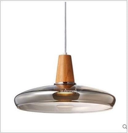 Modern Wood Art Creative Personality Bedroom Bedside Chandelier Fashion LOFT Restaurant Bar Carat Glass Chandelier
