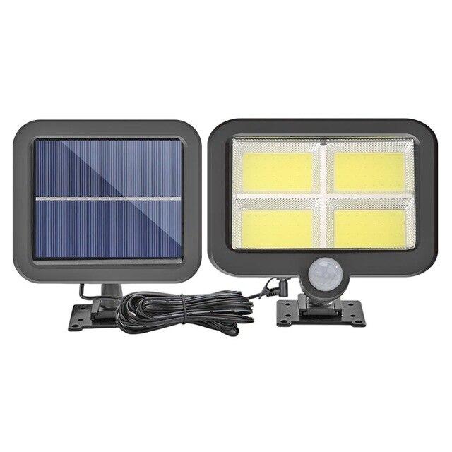 120LED Solar Motion Sensor Wall Light Outdoor Waterproof Garden Lamp Solar Lamp Street Lamp Garden Decoration Dropshipping