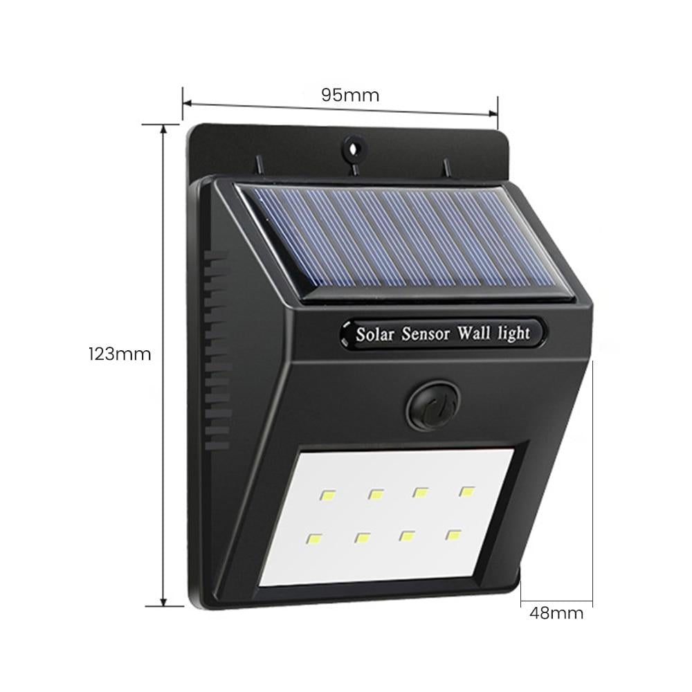 Outdoor Solar Ligh Solar Wall Lamp Waterproof PIR Motion Sensor Garden Light Solar Powered Sunlight Street Light