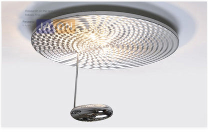LED Postmodern Iron Chrome Golden Mushroom LED Lamp.LED Light.Ceiling Lights.LED Ceiling Light.Ceiling Lamp For Foyer Bedroom