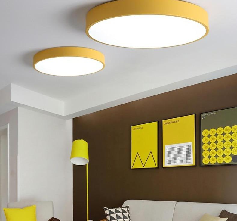 LED Ceiling Light Modern ceiling Lamp Lighting Fixture Living Room Bedroom Kitchen Surface Mount Flush Remote Control