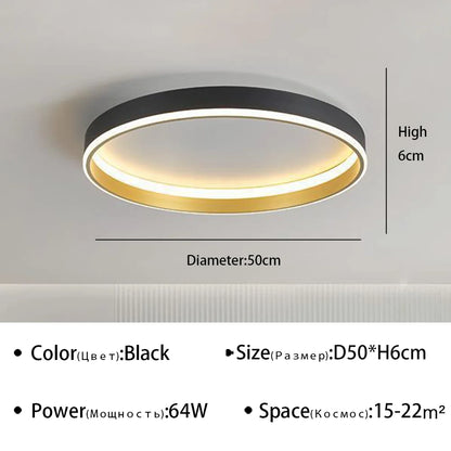 Modern LED Ceiling Light Chandelier For Bedroom Living Dining Room Indoor Home Decor Light Fixture