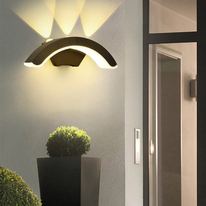 Outdoor Wall Light Waterproof IP66 Outdoor Lighting Porch Sconce Balcony Garden Outside Wall Lamp Vestibule
