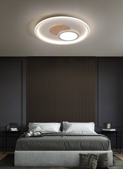 Led Nordic Fashion Creative Round Ceiling Lamp Ultra Thin