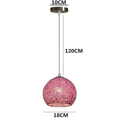 Simple Nordic Aluminum Chandelier