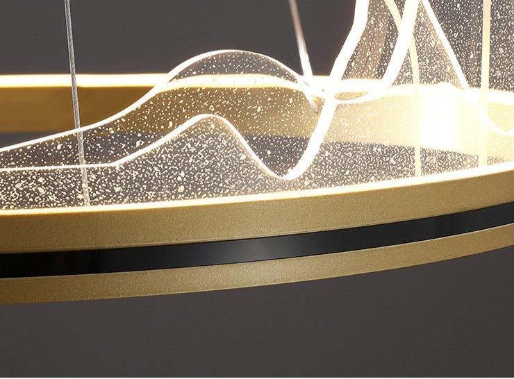 Nordic Personality Living Room Bedroom Chandelier Creative Hotel Lamps