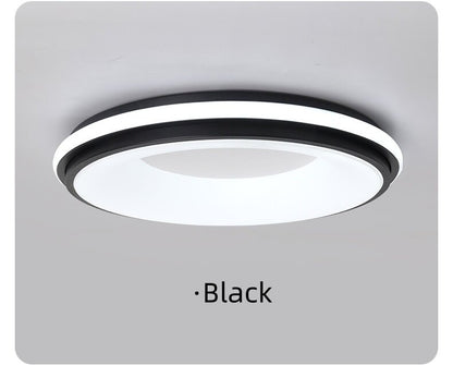 Nordic LED Ceiling Light Originality Macaron Circular Color Modern Ceiling Lamp Balcony Bedroom Study Room Aisles Home Lighting
