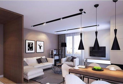 ping ABC Pendant Lights(Tall,Fat and Wide)Tom Musical Instrument Hanging Pendant Lamp Light For Restaurant Lamp Bar