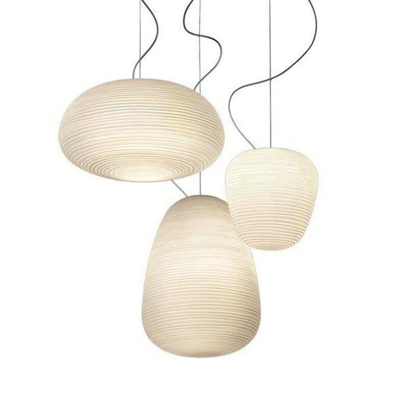 Nordic Simlpe Milky White Pendant Lights E27 Glass Single Head Lamp For Living Room Dining Bedroom Bedside Restaurant Cafe Bar