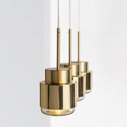 Pendant Lights Hanglamp Hanging Lamp Nordic Lamp Golden Restaurant Bedroom Bedside Metal Simple Postmodern Creative