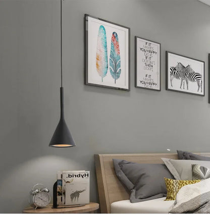 Modern Led Pendant Lights  White Light E27 Hanging Lamp Lampshade Home Chandelier