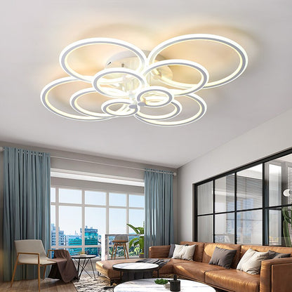 Gleam RC Modern Led Ceiling Lights For Living Room Bedroom Study Room Ceiling Lamp Plafondlamp White Color