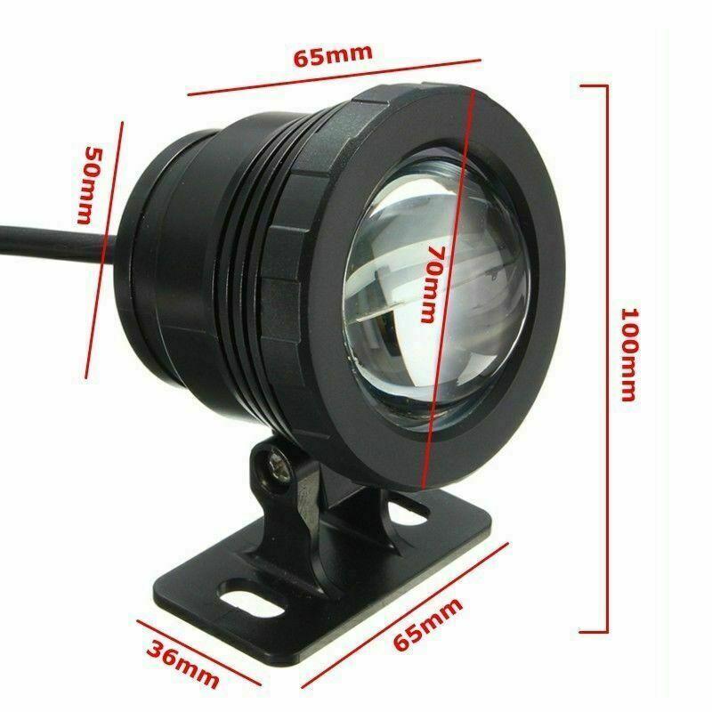 Waterproof RGB LED Flood Light Underwater Fountain Pool Pond Aquarium Spotlight Bulb Lamp Outdoor Garden AC DC  15W