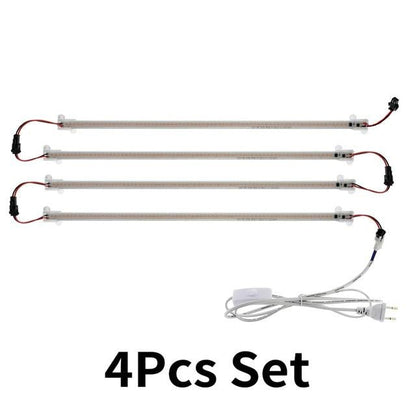 LED Grow Light Full Spectrum LED Bar Lamp for Plants High Luminous Efficiency 8W 50/30cm for Grow Tent Greenhouses Flowers