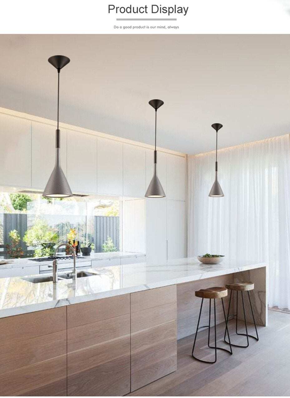 Modern pendant light LED pendant lamp for dining living room bedroom kitchen Bar Cafe  Hanging Lamps Restaurant Home Lightings
