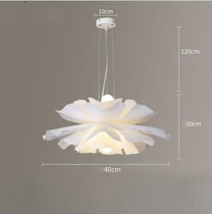 Nordic Net Red Ins Girl Bedroom Chandelier Flower and Fruit Creative Restaurant Lamp Modern Simple Clothing Store Personalized Lighting