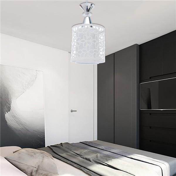 Modern Crystal Iron LED Ceiling Light Fixtures Chandelier Pendant Lamp for Dining Room Kitchen Decoration Fixture Lights LED