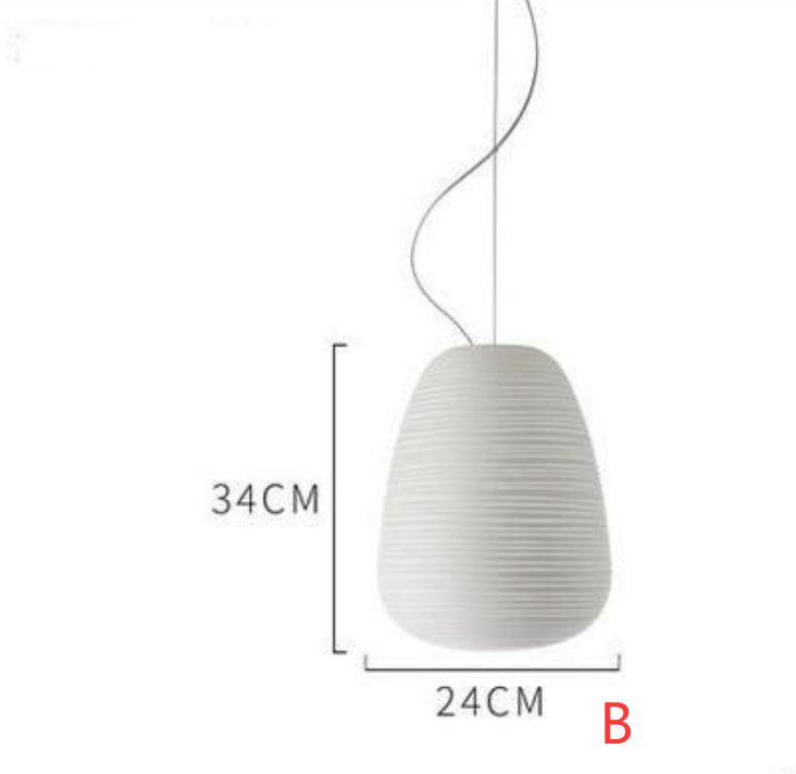 Nordic Simlpe Milky White Pendant Lights E27 Glass Single Head Lamp For Living Room Dining Bedroom Bedside Restaurant Cafe Bar