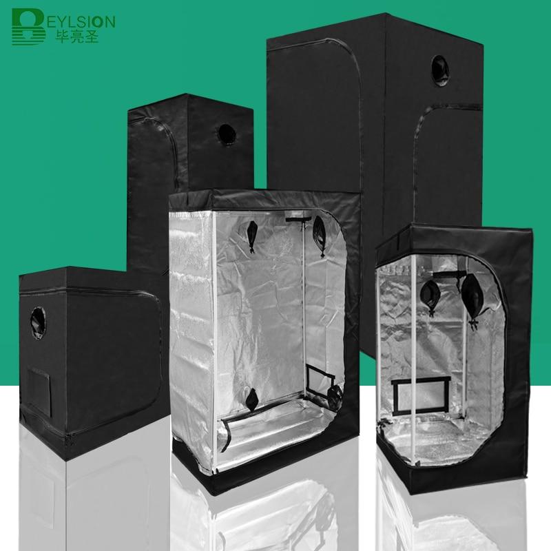 Plant Grow Tents Growing Tent For Indoor Grow Light Accessories Hydroponic Grow Box Grow Tent Mylar+Ratchet Hangers