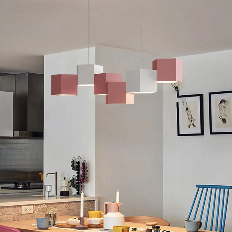 Creative Color Chandelier Quad