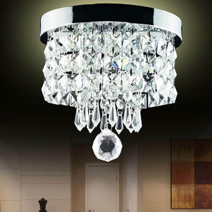 Modern Crystal Pendant Lights LED Corridor LED Pendant Crystal Lights Living Room Crystal Pendant lamp
