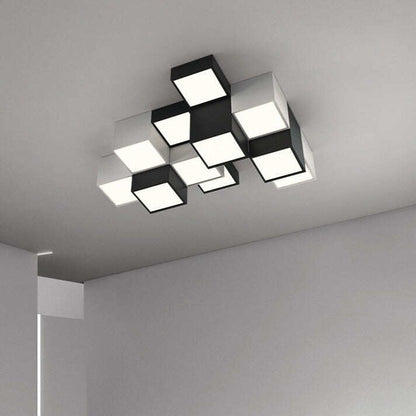 Modern Minimalist Living Room Lamp with No Main Lamp Lighting Creative Combination Ceiling Lamp
