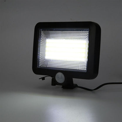 50W Waterproof PIR Security Wall Light 100 LED Outdoor Solar Power Motion Sensor Garden Floodlight Street Lighting New S25