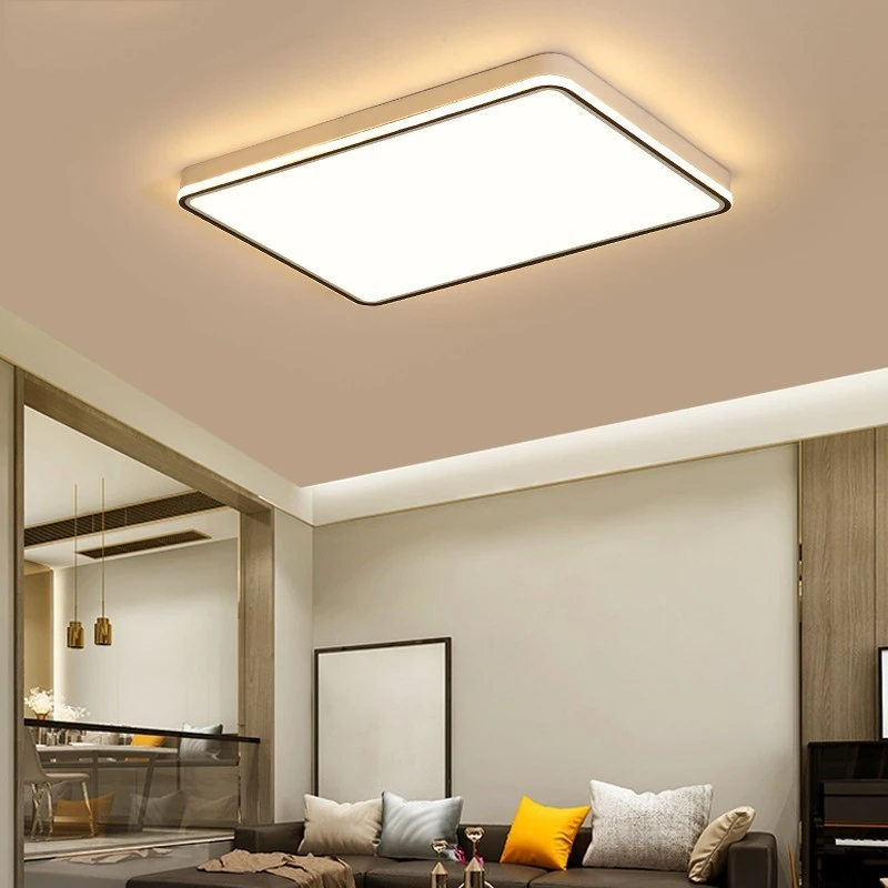 Modern Led Ceiling Lights With Remote Control For Living Room Support Led Light Ceiling Fixtures Luminaria Teto