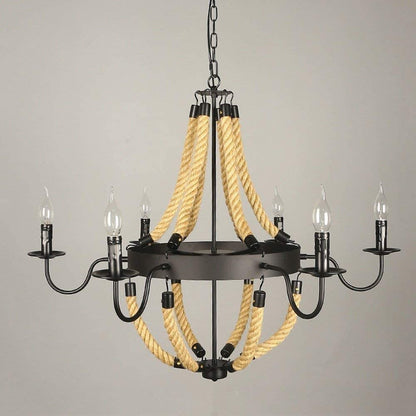 American Country Loft Vintage Big Wooden Beads Hang Pendant Lamp E27 E14 Led Pendant Lights Modern For Living Room Hotel Bedroom